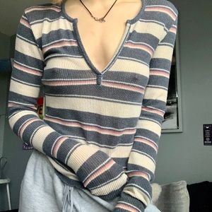 URBAN OUTFITTERS OUT FROM UNDER SCARLETT TOP